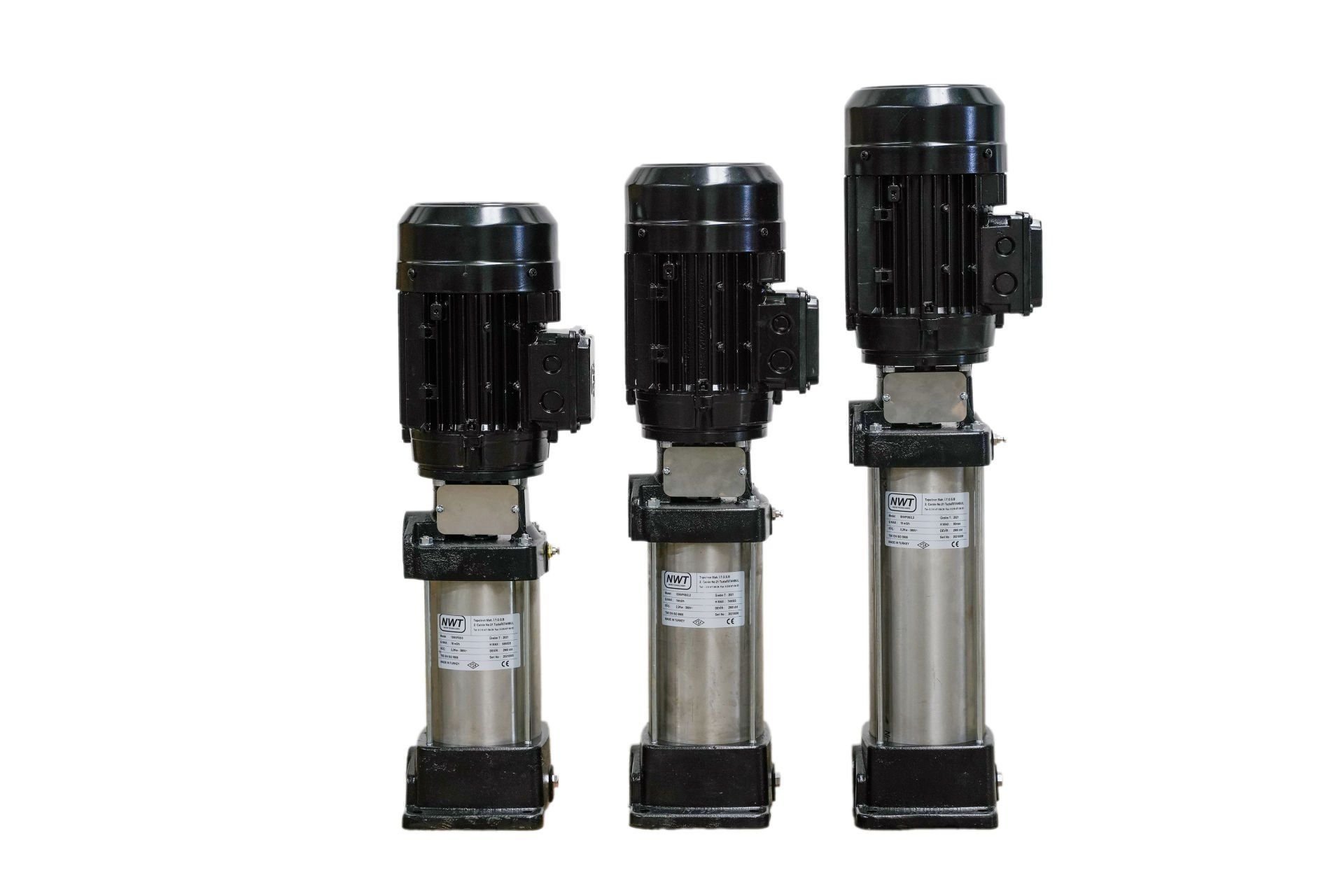 DİK MİLLİ ÇOK KADEMELİ POMPALAR - 15NVP04/4