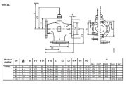 VXF22.25-10 PN6 3 YOLLU FLANŞLI VANA