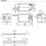 GQD166.1A HAVA DAMPER MOTORU