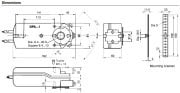 GMA121.1E HAVA DAMPER MOTORU
